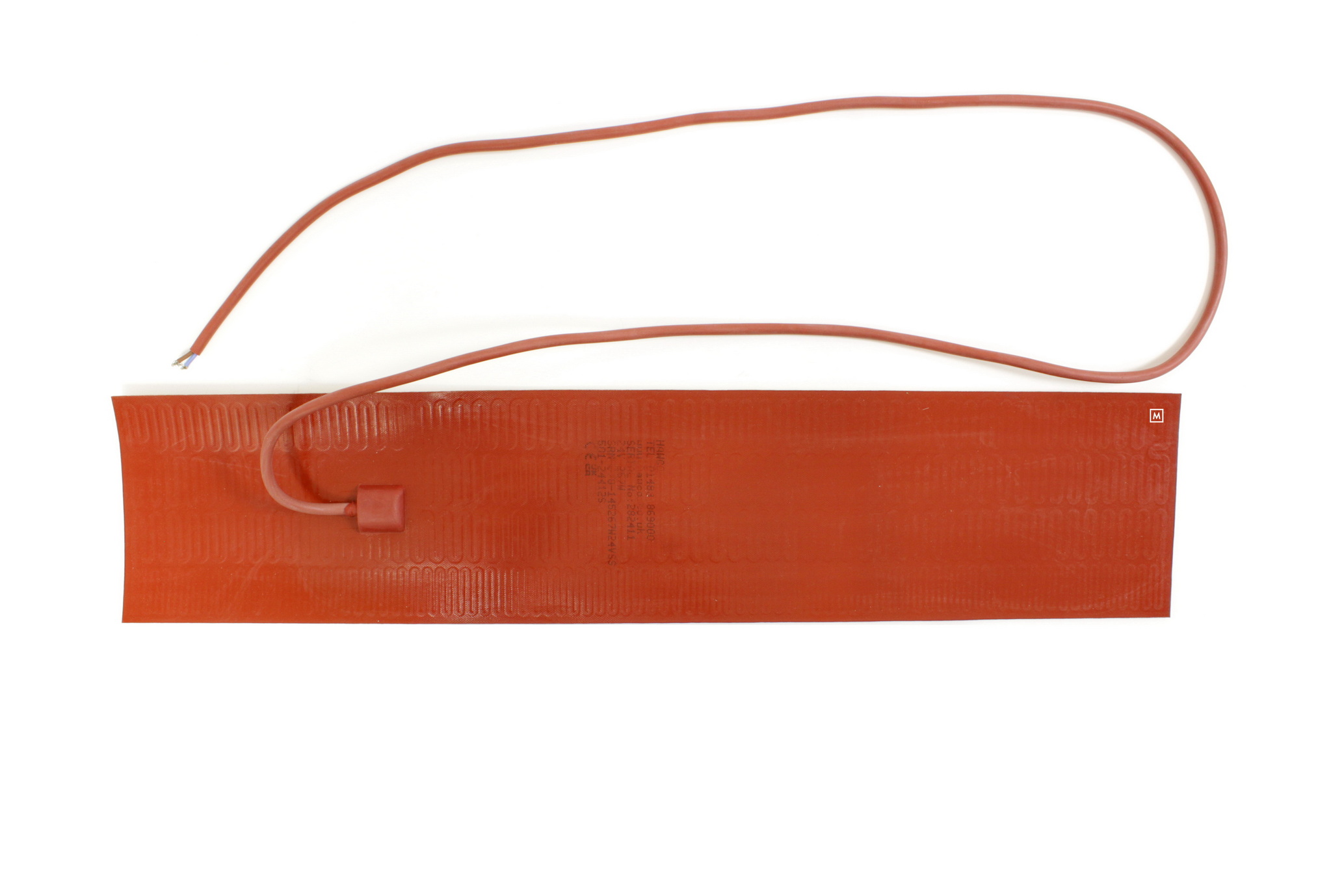 GAH HEATER MATT 670x145 24VDC 267W SILICONE (MRD-501-24412S)